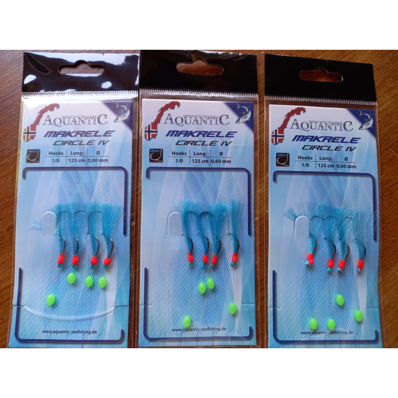 Makreel onderlijnen Circle IV (Circle Hooks #1/0)